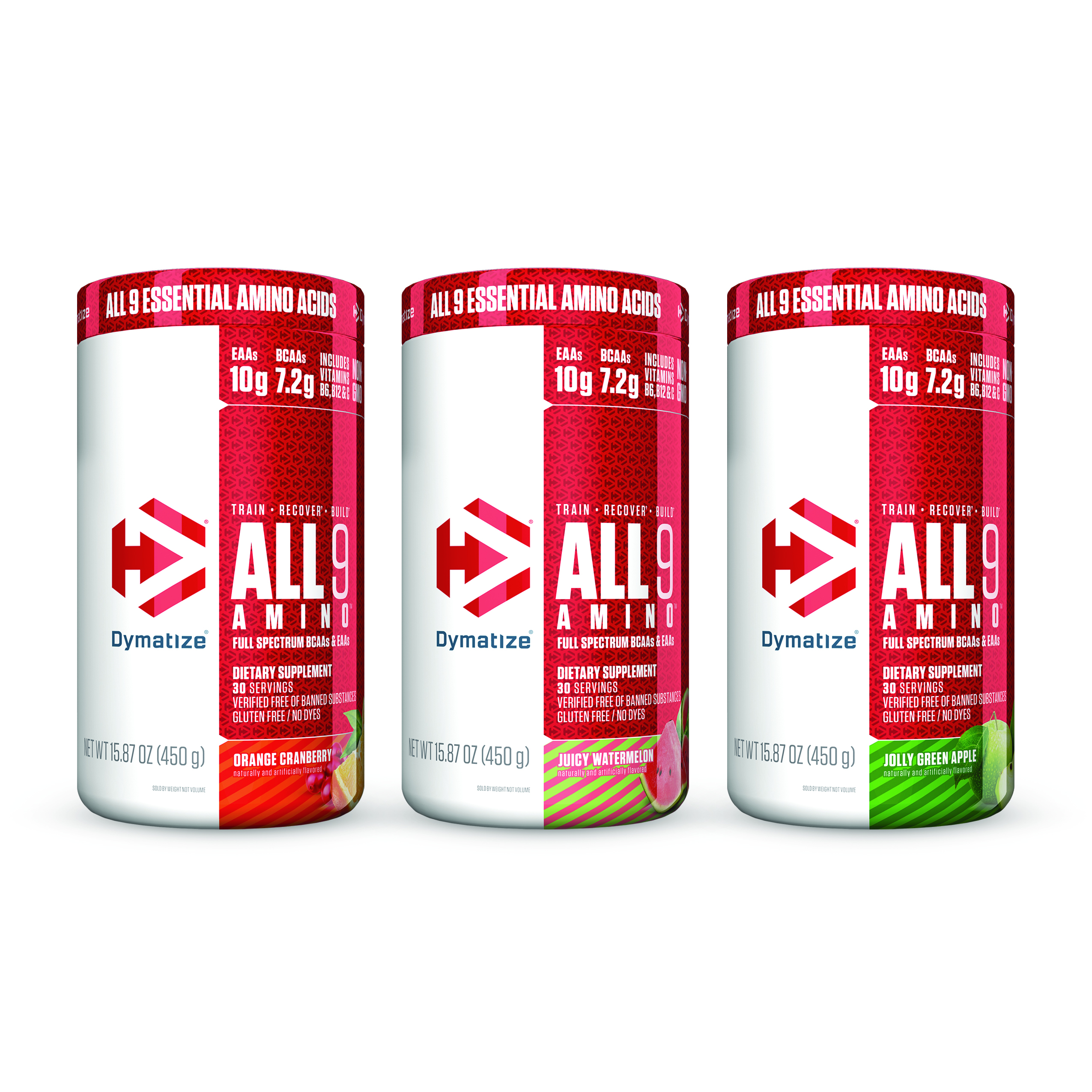 Dymatize ALL9 Amino Packaging Design by Andon Guenther Design